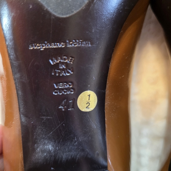 Stéphane Kelian Paris Woven Cap Toe Heels - Vintage Luxury - Picture 6 of 6